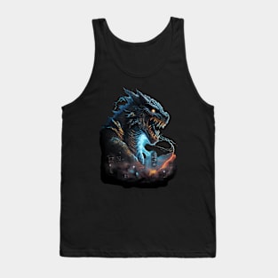 Godzilla Monster Kaiju 8 Tank Top